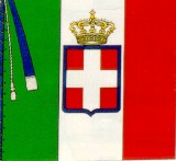 Bandiera del Regno di Sardegna e del Regno d'Italia